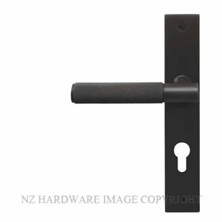 WINDSOR 8433 E85 DRB NIDO VERGE DIAMOND KNURL LEVER ON E85 PLATE SET DARK ROMAN BRASS