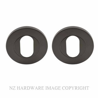 WINDSOR 8420O GN NIDO OVAL CYLINDER ESCUTCHEONS GRAPHITE NICKEL