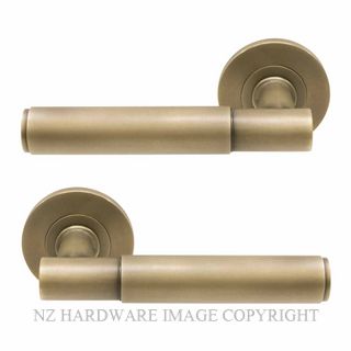 WINDSOR 8421 RB NIDO VERGE PLAIN LEVER SET ROMAN BRASS