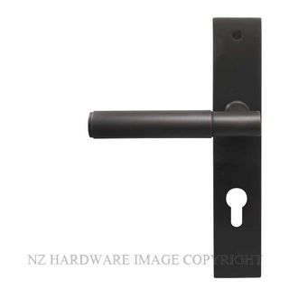 WINDSOR 8423 E85 DRB NIDO VERGE PLAIN LEVER ON E85 PLATE SET DARK ROMAN BRASS