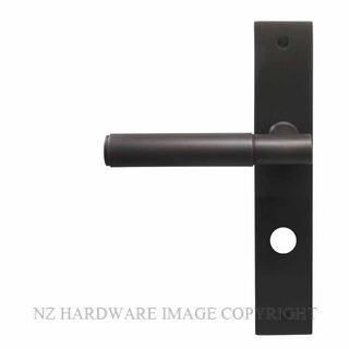 WINDSOR 8423 P85 DRB NIDO VERGE PLAIN LEVER ON PRIVACY PLATE SET DARK ROMAN BRASS