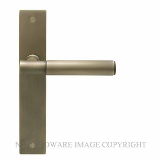 WINDSOR 8423LD RB NIDO VERGE PLAIN LH DUMMY LEVER ON PLATE ROMAN BRASS