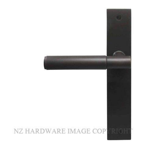 WINDSOR 8423 - 8477 DRB VERGE PLAIN LEVER ON PLATE DARK ROMAN BRASS