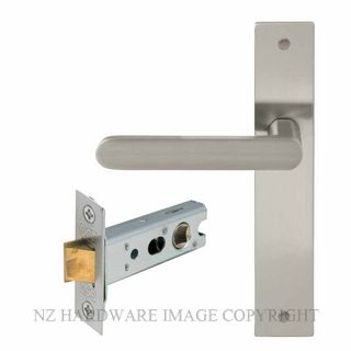 WINDSOR 8447 BN NIDO MODELLA LONG PLATE PASSAGE SET BRUSHED NICKEL