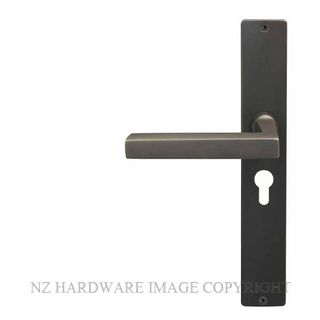 WINDSOR 8225 E48 DRB FEDERAL SQUARE LONGPLATE E48 KEYHOLE DARK ROMAN BRASS