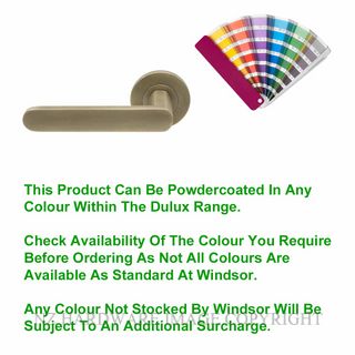 WINDSOR 8442 PC NIDO MODELLA PASSAGE SET POWDERCOAT