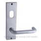 LEGGE TIMBER DOOR DOUBLE KEYED 60MM LOCK & HANDLE KITSET