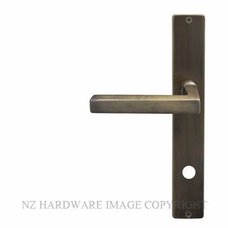 WINDSOR 8225 P57 OR FEDERAL SQUARE LONGPLATE PRIVACY HANDLES OIL RUBBED BRONZE