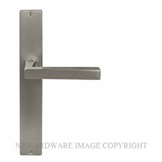 WINDSOR 8225LD BN FEDERAL SQUARE LONGPLATE LH DUMMY HANDLE BRUSHED NICKEL