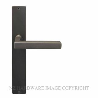 WINDSOR 8225LD DRB FEDERAL SQUARE LONGPLATE LH DUMMY HANDLE DARK ROMAN BRASS