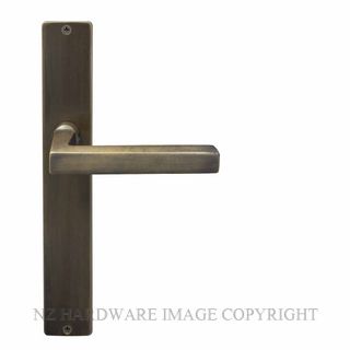 WINDSOR 8225LD OR FEDERAL SQUARE LONGPLATE LH DUMMY HANDLE OIL RUBBED BRONZE