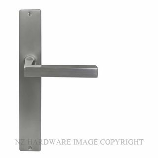 WINDSOR 8225LD SC FEDERAL SQUARE LONGPLATE LH DUMMY HANDLE SATIN CHROME