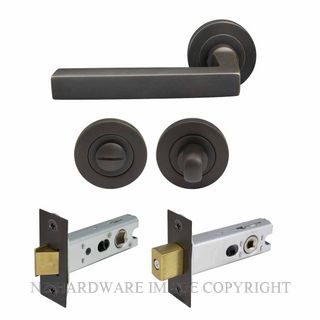 WINDSOR 8227 DRB FEDERAL 52MM ROSE HANDLE PRIVACY SET DARK ROMAN BRASS