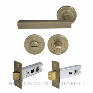 WINDSOR 8227 RB FEDERAL 52MM ROSE HANDLE PRIVACY SET ROMAN BRASS
