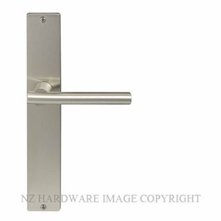 WINDSOR 8205LD BN CHARLESTON SQUARE LONGPLATE DUMMY HANDLE BRUSHED NICKEL