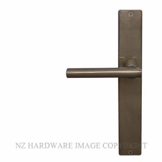 WINDSOR 8205RD AB CHARLESTON SQUARE LONGPLATE DUMMY HANDLE ANTIQUE BRONZE