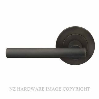 WINDSOR 8206 DRB CHARLESTON 64MM LARGE ROUND ROSE HANDLE SET DARK ROMAN BRASS