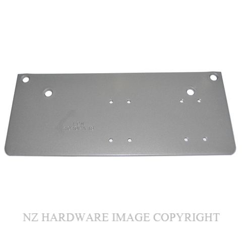 LCN 4041 DROP PLATE FOR FULL COVER SILVER GREY
