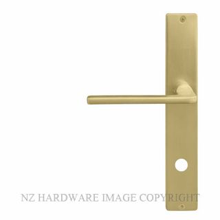 WINDSOR 8215 P85 MSB CHALET P85 PRIVACY HANDLES MATT SATIN BRASS