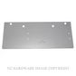 LCN 1461 DROP PLATE FOR FULL COVER CLOSER SILVER GREY