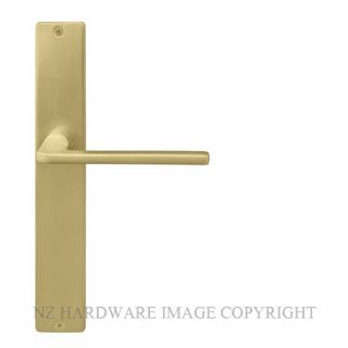 WINDSOR 8215LD MSB CHALET LEFT HAND DUMMY HANDLE MATT SATIN BRASS