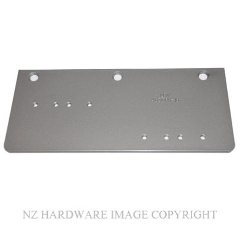 LCN 4031 DROP PLATE SILVER GREY