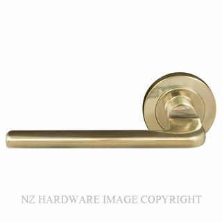 WINDSOR 8211D PB CHALET 52MM ROUND ROSE DUMMY HANDLE POLISHED BRASS-LACQUERED