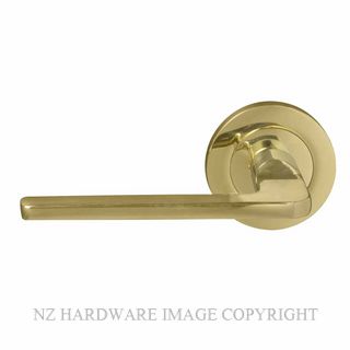 WINDSOR 8216D UB CHALET 64MM LARGE ROSE HANDLES DUMMY UNLACQUERED BRASS