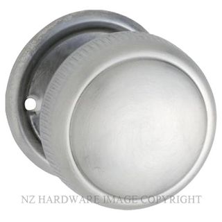 TRADCO 0889 SC MORTICE KNOB MILLED EDGE SB SATIN CHROME