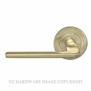 WINDSOR 8216 USB CHALET 64MM LARGE ROSE HANDLES (PAIR) UNLACQUERED SATIN BRASS