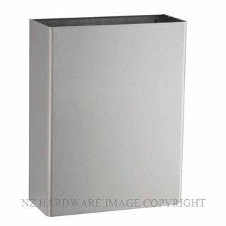 BOBRICK B279 SURFACE MOUNTED WASTE BIN CLASSIC SERIES SATIN STAINLESS