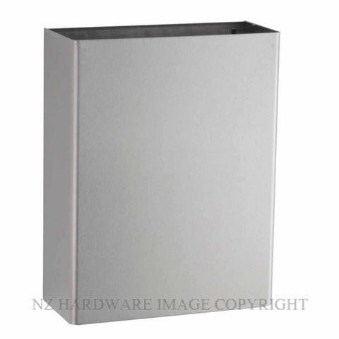 BOBRICK B279 SURFACE MOUNTED WASTE BIN CLASSIC SERIES SATIN STAINLESS