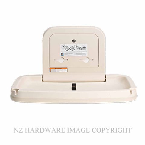 KOALA KB200 00 BABY CHANGING STATION HORIZONTAL PLASTIC (CREAM)