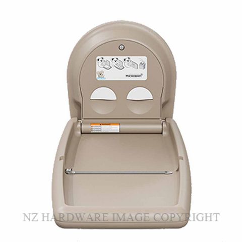 KOALA KB301 00 BABY CHANGING STATION VERTICAL BABY CHANGE STATION (CREAM)