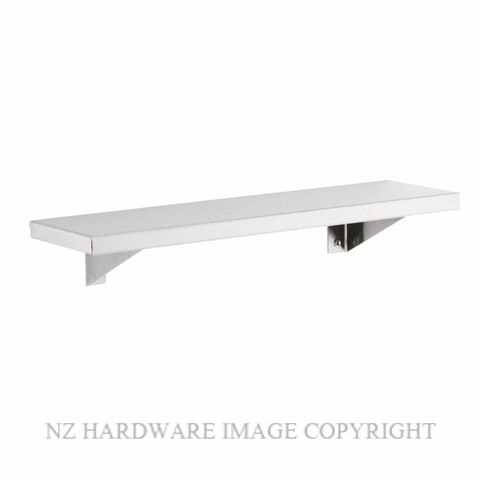 INDENT BOBRICK B296x18 455MM ULITITY SHELF SATIN STAINLESS