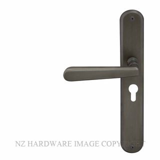 WINDSOR 8233 E48 DRB VILLA OVAL LONGPLATE E48 KEYHOLE DARK ROMAN BRASS