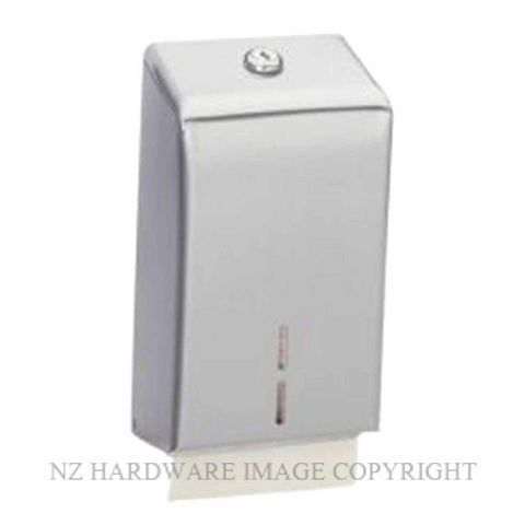 INDENT BOBRICK B2721 SURFACE MOUNTED TOILET TISSUE CABINET CLASSIC SERIES SATIN STAINLESS