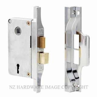 LOCKWOOD LL1702SPDP 42MM REBATED MORTICE LOCK SATIN PEARL