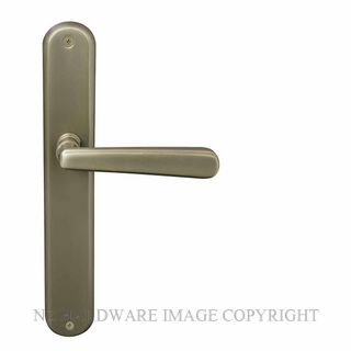 WINDSOR 8233LD RB VILLA OVAL LONGPLATE DUMMY HANDLE ROMAN BRASS