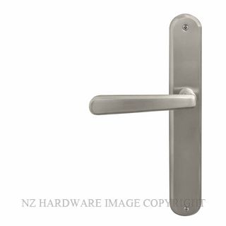 WINDSOR 8233RD BN VILLA OVAL LONGPLATE DUMMY HANDLE BRUSHED NICKEL