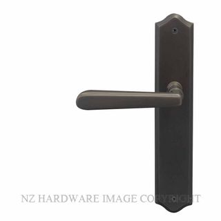 WINDSOR 8234 DRB VILLA TRADITIONAL LONGPLATE DARK ROMAN BRASS