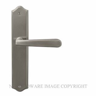 WINDSOR 8234LD BN VILLA TRADITIONAL LONGPLATE DUMMY HANDLE BRUSHED NICKEL