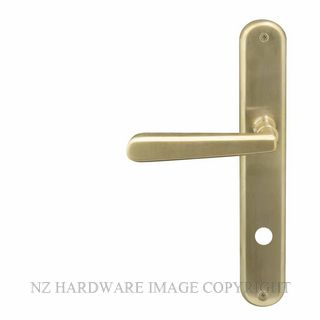WINDSOR 8233 P85 USB VILLA OVAL LONGPLATE UNLACQUERED SATIN BRASS