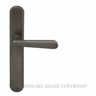 WINDSOR 8233LD DRB VILLA OVAL LONGPLATE DUMMY HANDLE DARK ROMAN BRASS