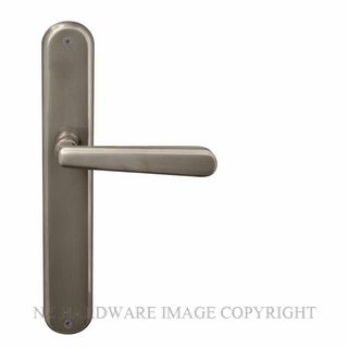 WINDSOR 8233LD NB VILLA OVAL LONGPLATE DUMMY HANDLE NATURAL BRONZE