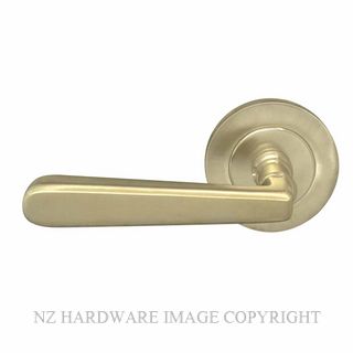 WINDSOR 8236D USB VILLA 64MM LARGE ROUND ROSE DUMMY HANDLES UNLACQUERED SATIN BRASS