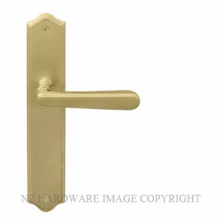 WINDSOR 8234LD MSB VILLA TRADITIONAL LONGPLATE DUMMY HANDLE MATT SATIN BRASS