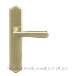 WINDSOR 8234LD USB VILLA TRADITIONAL LONGPLATE DUMMY HANDLE UNLACQUERED SATIN BRASS