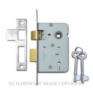 LEGGE 159 NP MORTICE LOCKSET VIS PK NICKEL PLATE