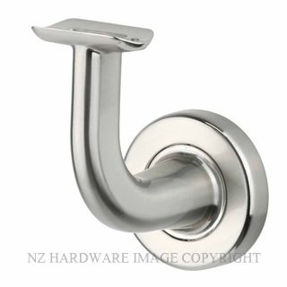 SYLVAN BB3 SNP ROUND STYLE BRACKET WALL MOUNTED SATIN NICKEL